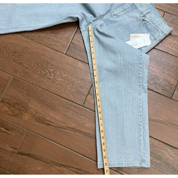 Women's Villager Liz Claiborne Cropped Jeans Stretch Size 10 NWT RN52002 - Picture 4 of 8